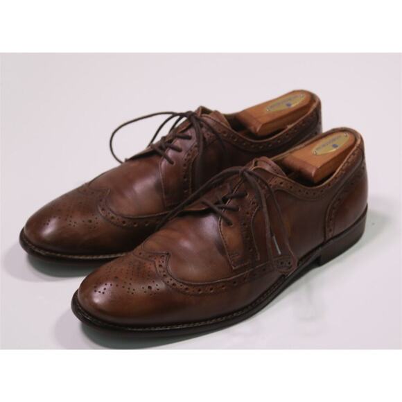 John Varvatos Light Brown Wingtip Oxford Leather Dress Shoes Men\'s US 9 M main image 7